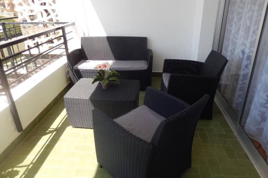 Bel Appartement Face A La Mer Miami Playa Exteriör bild